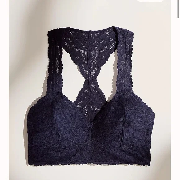 Free People Galloon Lace Racerback Bralette - Picture 2 of 5